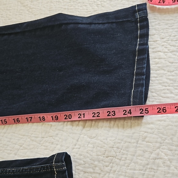 FREE ASSEMBLY KIDS GIRLS OVERALLS DARK BLUE DENIM SIZE 18 PREOWNED - Picture 15 of 15